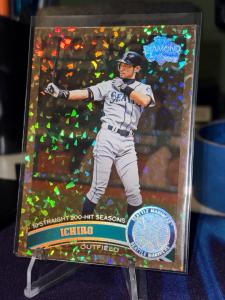 2011 Topps Ichiro Suzuki RC Cognac Diamond Anniversary #385 Mariners