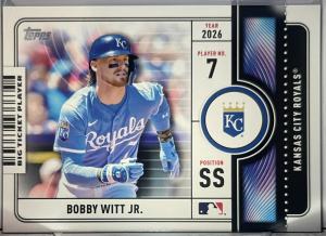 2026 Topps Series 1 Big Ticket Players Complete Your Set You Pick