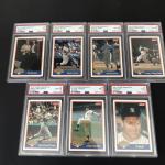 1991 Score MICKEY MANTLE Promo Set of 7 Limited Rare /5000 PSA Graded! 