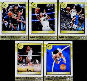2024-25 Panini NBA Hoops Utah Jazz Team Set Includes Rookies (Hand Collated) of 