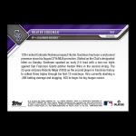 Hunter Goodman - 2023 MLB Topps Now Card 847 - Print Run: 524 Colorado Rockies