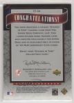 2003 SP Legendary Cuts Etched in Time Holofoil /175 Joe McCarthy #ET-JM HOF 7v7
