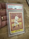 Babe Ruth Vintage Baseball Card PSA 10 Gem Mint New York Yankees Woolworth 1985