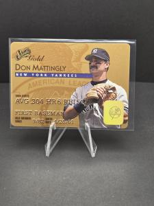 Don Mattingly 5 Card Lot