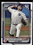 2024 Bowman Draft Paper Ben Hess New York Yankees #BD-87 5 Card Lot
