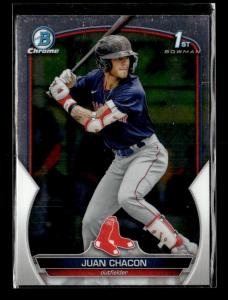 2023 Bowman Prospect Chrome Juan Chacon Boston Red Sox 1st #BCP-105 5 Card Lot