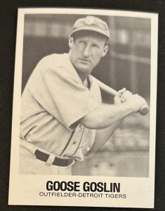 1979 TCMA Renata Galasso Goose Goslin Baseball Card #60 Tigers OF VG O/C