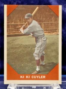 1960 Fleer #75 - KiKi Cuyler - Baseball Greats - Near Mint