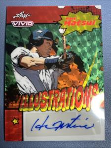 Hideki Matsui 2024 Leaf Vivid Illustrations Auto NY Yankees 1/1