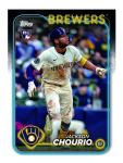2024 Topps Update Jackson Chourio Milwaukee Brewers Rookie RC #US240