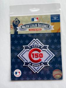 1876 2026 CHICAGO CUBS 150TH ANNIVERSARY PATCH MLB PLAYER JERSEY STYLE 4" NEW!