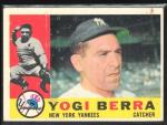 Yogi Berra 1960 Topps Baseball Card #480