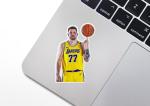 Luka Doncic Los Angeles Lakers Basketball Glossy Sticker Vinyl Laminate