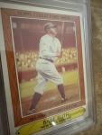 Babe Ruth Vintage Baseball Card PSA 10 Gem Mint New York Yankees Woolworth 1985
