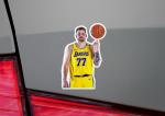 Luka Doncic Los Angeles Lakers Basketball Glossy Sticker Vinyl Laminate