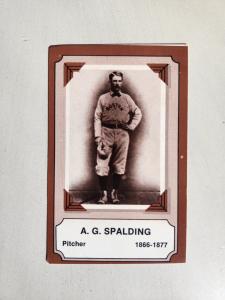 A.G. Spalding 1974 Pioneers of Baseball Card #4