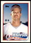 1989 Topps Traded Tom McCarthy #75T Card