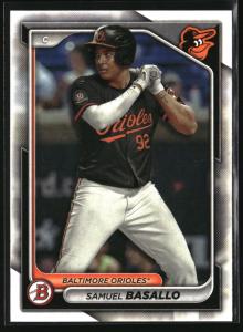 2024 Bowman Prospects Samuel Basallo #BP-38 Card
