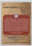 2014 Panini Hall of Fame Alexander Cartwright 23/25