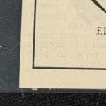 Ed Delahanty 1950 Callahan Hall of Fame Card