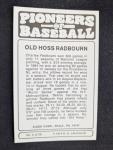 1975 Fleer Hoss Radbourn Baseball Card #5