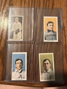 1910 Honus Wagner Tobacco Card with Magie & Plank