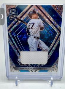 Giancarlo Stanton 2020 Spectra Game Worn Relic
