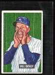 Bill Dickey 1951 Bowman Yankees Baseball Card