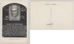 1953 Jim O'Rourke Baseball Hall of Fame Postcard