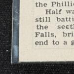 Ed Delahanty 1950 Callahan Hall of Fame Card