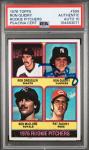1976 Topps Ron Guidry Signed Rookie Card PSA 10