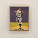 Joe DiMaggio Vintage-Style Yankees Display Card
