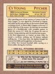 Cy Young Rookie Year Cleveland Spiders Card