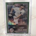 2026 Topps Carlos Rodon #82 Green Holo Foil