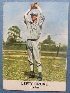 1961 Lefty Grove Hall of Fame Baseball Card