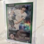 2026 Topps Carlos Rodon #82 Green Holo Foil