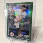 2026 Topps Carlos Rodon #82 Green Holo Foil