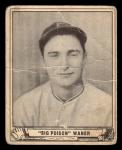 1940 Play Ball Paul Waner Baseball Card