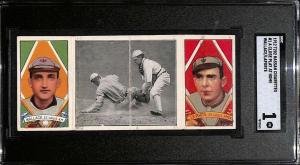 1912 T202 Bobby Wallace/Frank LaPorte Sports Card