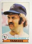 1979 Topps Thurman Munson Yankees Baseball Card #310
