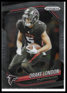 Drake London 2025 Panini Prizm Card #198