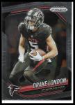 Drake London 2025 Panini Prizm Card #198
