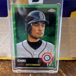 Topps 2022 Ichiro Green Wave Refractor #292