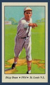 Dizzy Dean St. Louis Cardinals Tobacco Road #44