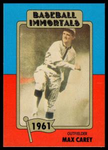 1980 SSPC Baseball Immortals Hall Of Fame Card