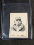 Chas Bender 1950 Callahan Baseball Immortal Card