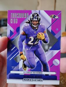 2025 Derrick Henry Purple Touchdown Club Card