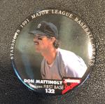 1991 Starshots Baseball Card & Button Pinbacks