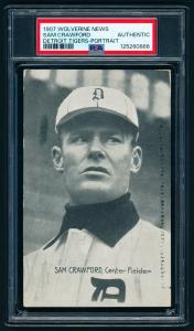 Sam Crawford Detroit Tigers 1907 Sports Card