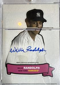 2024 Topps Archives Willie Randolph Autographed Card